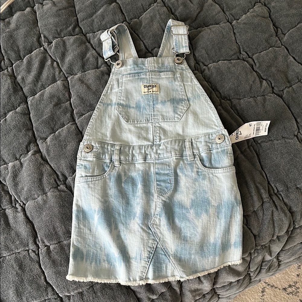OshKosh B'gosh Light Blue Denim Romper for Kids